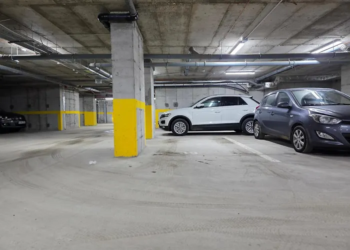 Апартаменти Lotus - Panoramic Terrace & View Бухарест